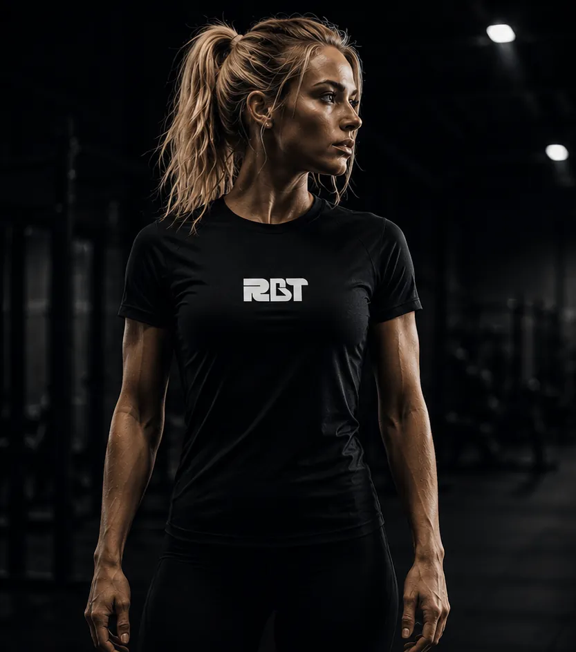Deportista con remera de Reboot RBT